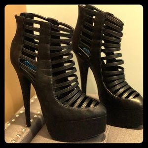 Penny Sue Strappy Stiletto Shoes